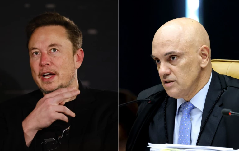 Musk volta a chamar Moraes de “ditador” e diz que embate está “picante”