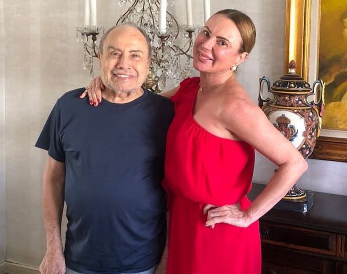 Esposa de Stenio Garcia presenteia marido com garota de programa