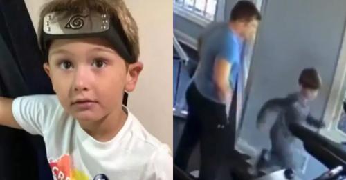 Menino de 6 anos morre após ser obrigado por pai a correr em esteira; vídeo