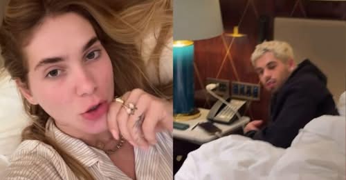 Antes de separação, Virginia e Zé Felipe tiveram jantar romântico no quarto