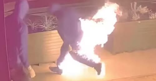 Criminoso trapalhão: responsável por causar incêndio em restaurante acaba queimado