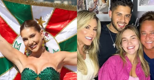 Família de Zé Felipe teria se incomodado com Virginia Fonseca como Rainha de Bateria