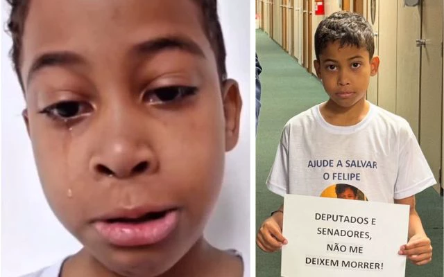 Menino que teve remédio negado pelo STF vai a Brasília