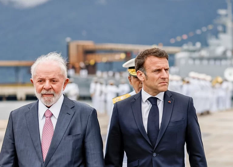 Macron diminuirá expectativas de Lula sobre acordo UE-Mercosul